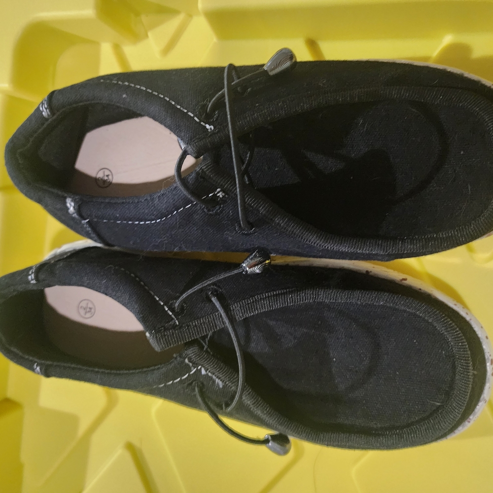 Kids Black Casual Shoes